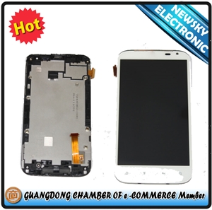 For htc sensation XL lcd touch screen with frame assembly