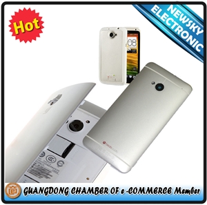 Image de For HTC one white back cover