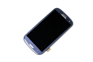 Image de For Samsung I9300 blue lcd touch screen assembly