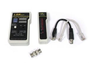 Picture of Multi Network Ethernet Cable Tester Tool LAN 10Base BNC RG45 RJ11 Coax Signal RG