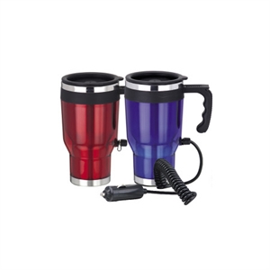 Image de STAINLESS STEEL INNER PLASTIC OUTER MUG