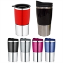 Image de STAINLESS STEEL INNER PLASTIC OUTER MUG