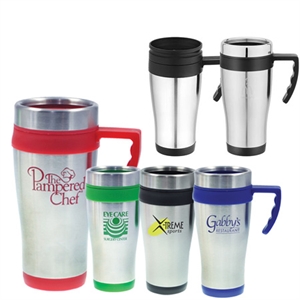 Picture of PLASTIC INNER AND STAINLESS STEEL OUTER MUG