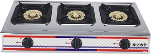 Picture of JP-GC308I Three burners Stainless Steel Gas Stove