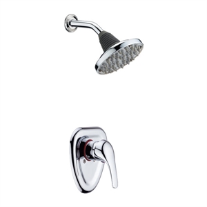 Image de Single handle in-wall shower mixer