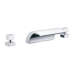 Picture of Double handle bathrub mixer