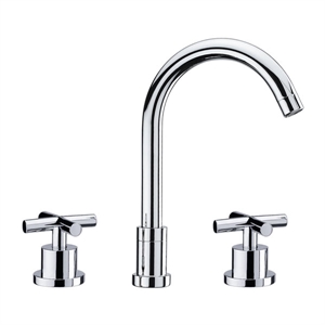 Image de Separated double handle basin mixer