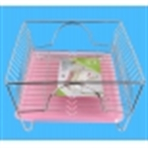 Picture of Chinese manufacture supply metal wire dish rack with tray