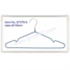 Image de Non-SlipMetal Wire Clothing Hangers 97297-5