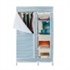 Oxford Fabric Collapsible Storage Wardrobe With Drawer