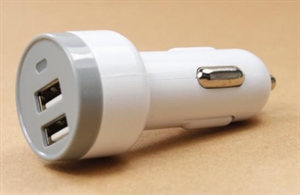 Picture of 2100mA 2 Port USB Car Charger