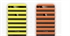 New Design Popular Ladder Stripes Hollow Protective Shell For iPhone 5  の画像