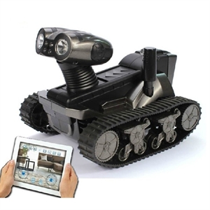 玩具总动员瓦力 iphone/ipad/安卓 间谍遥控坦克 遥控车拍照录像