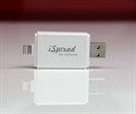 Picture of Micro SD Reader And iSpread Flash Drive For iPhone, iPad, iPod