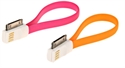 Image de For IPhone 3GS /IPhone 4 /IPhone 4S 22Cm Flat Noodle Style Magnet 30-Pin USB Data Charging Cable 