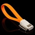 为IPhone3GS/ IPhone4/ IPhone4S22CM扁平面条式磁铁30针USB数据充电线