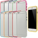 PC and TPU Hybrid Bumper Frame Rim Case for Apple iPhone 6 4.7 inch