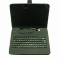 10 inch Keyboard  Leather case for tablet PC の画像