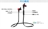 Изображение Universal Wireless Bluetooth 4.0 Neckband Headset Stereo Ad2p in-ear Headphones Headset with Mic for Cellphone Lg iphone samsung htc