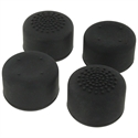 Picture of 4 x ZedLabz concave & convex black silicone XL tall thumb grips for Microsoft Xbox One controller thumb stick thumbstick grip caps