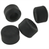 4 x ZedLabz concave & convex black silicone XL tall thumb grips for Microsoft Xbox One controller thumb stick thumbstick grip caps の画像