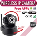 Image de Home IP Camera 1.0 Megapixel WIFI LED 2-Way Audio Webcam Nightvision