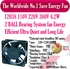 Изображение 12038 110V 220V 380V 4.2W 2 BALL Bearing System fan Energy Efficient Ultra Quiet and Long Life