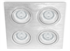 Image de 5W Recessed Ceiling Panel Aluminum Down Lights