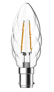 LED Energy Light Lamp Candle Flame Bulb の画像