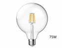 LED Globe Light Bulb Clear Glass Lamp