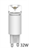 Picture of G9 LED Filament Light Bulbs Replacement 