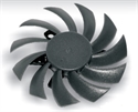 Picture of 80mm 4 Hole Clear VGA Video Graphics Card Cooling Fan