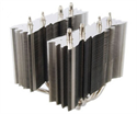 Picture of Finned copper pipe heat sink heat radiator