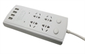 Image de Protector Power Strip Socket with 4 USB Charging Ports