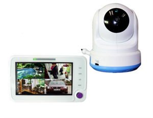 Image de 4.3 Inch Wireless Digital LCD Color Baby Monitor with SD card recording and snapshots