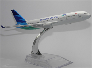 Garuda Indonesia Airbus Scale Metal Diecast Model Airplane