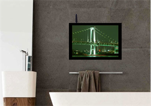 Wired bathroom waterproof HD TV の画像