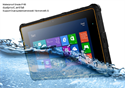 Waterproof 8 inch WINDOWS ANDROID Dual system Tablet PC WIFI Bluetooth GPS With fingerprint recognition