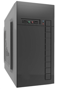 Micro ATX Computer Gaming PC Case 2 Fan