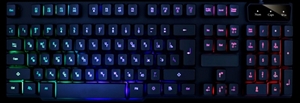 Gaming Keyboard Metal bottom cover USB Wired Backlight Keyboard