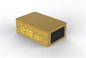 Изображение Wireless Qi Charger Transmitter Bluetooth  Speaker with FM radio Clock for IPHONE & Samsung