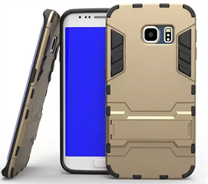 Picture of  2 in 1 PC+TPU Covers Holder Durable With Kickstand  For Samsung Galaxy S6 S6 Edge