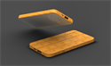 4000mAh Wooden Portable Mobile Power Bank Charger