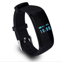 Waterproof Bluetooth heart rate monitor bracelet movement pedometer touch screen smart bracelet の画像