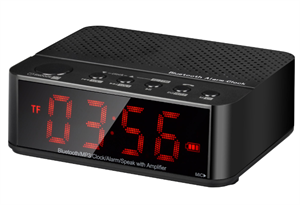 Picture of Night Vision large-screen display intelligent digital alarm clock Bluetooth speaker