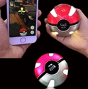 10000mAh Pokemon Go Poke Ball Shape Power Bank USB LED External Battery Charger