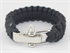 Picture of U-shaped Stainless Steel Outdoor Camping Survival Bracelet Adjustable Buckle