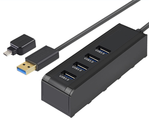 Picture of 4 Port USB3.0 Hub with OTG function