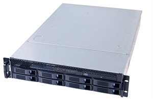 Image de Firstsing 2U 8 bay 6Gbps SATA Server case Chassis With 3 pcs 80MM Fan