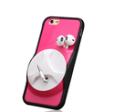 Samsung S4  Iphone4/5/6/6 plus Mobile phone Case with headphones の画像